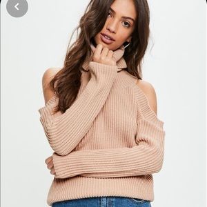 NWT Cold Shoulder Jumper